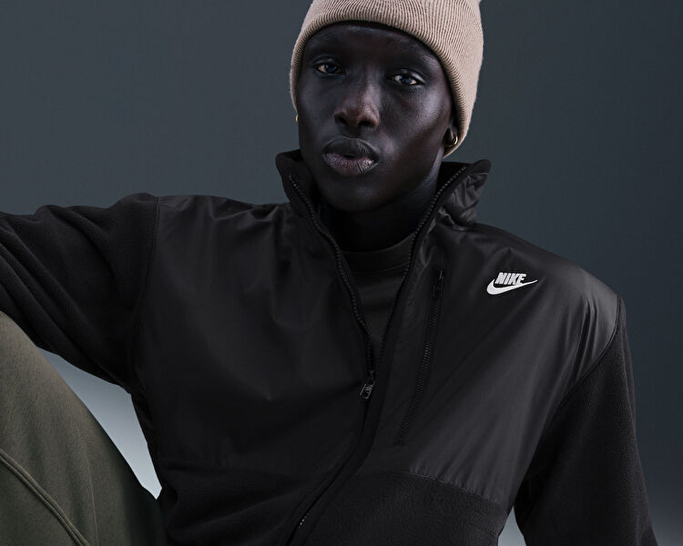 NIKE Erkek M NK CLUB WINTERIZD FZ JKT Siyah IM9452-010 | Korayspor