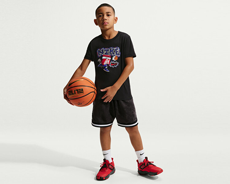 K NSW  TEE BOXY HOOPS