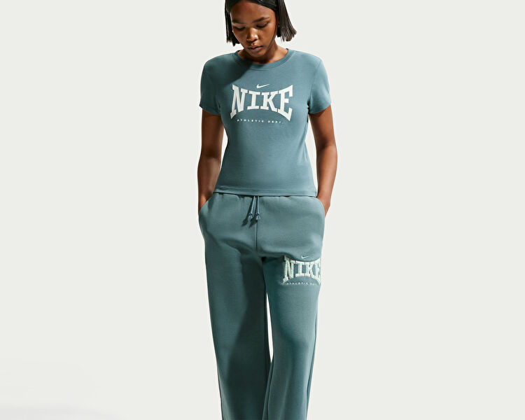 W NK PHX FLC HR WD LEG PANT GX