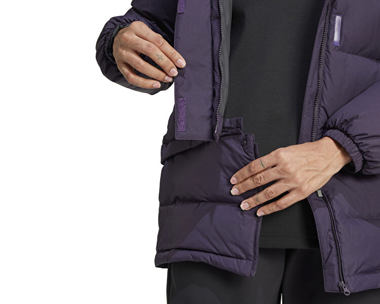 adidas Kadın Xpl W Goose Jkt Mor IX7930