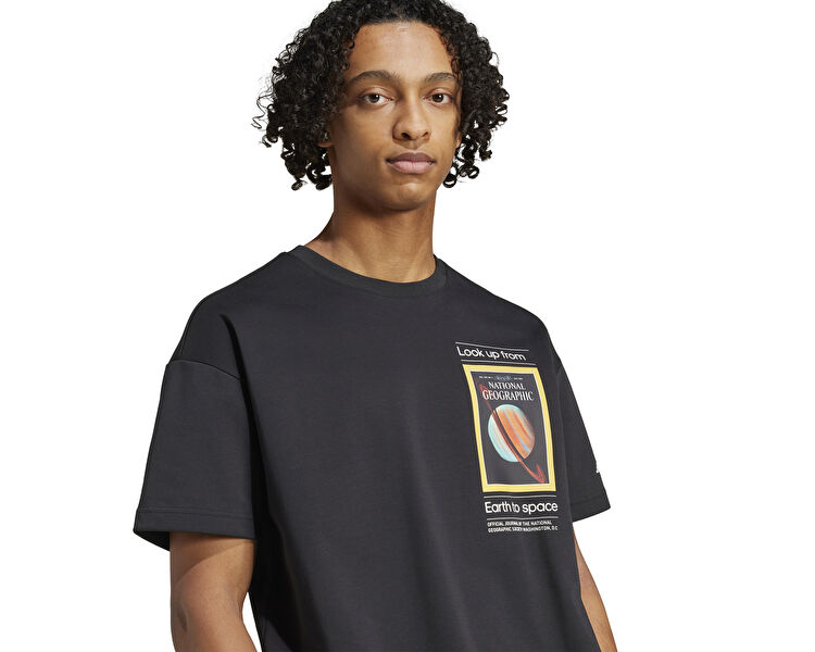 ADIDAS Unisex TERREX National Geographic U AR F GFX T Siyah JD5964