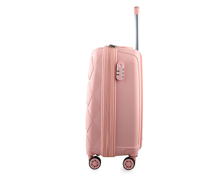 Pause Unisex Pembe Valiz Buyuk Boy Pembe JJ1010-665-L