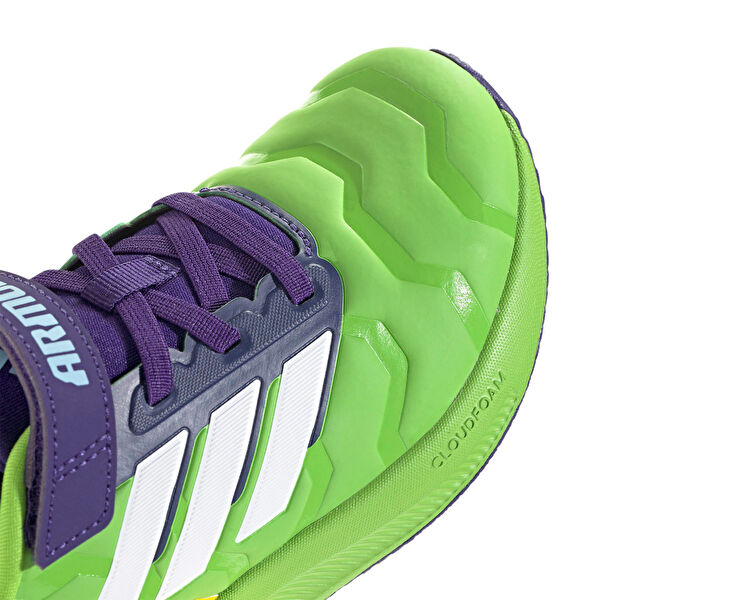ADIDAS Unisex Çocuk RUNFALCON 5 IRON HULK EL C Yeşil JQ6689