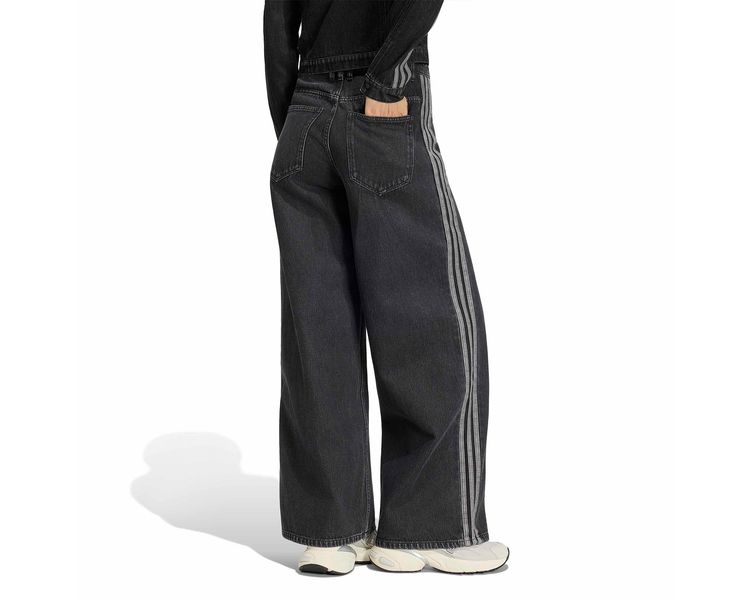 HIGH RISE WIDE LEG DENIM PANT