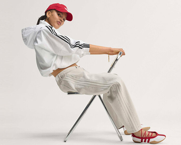 HIGH RISE BARREL LEG DENIM PANT