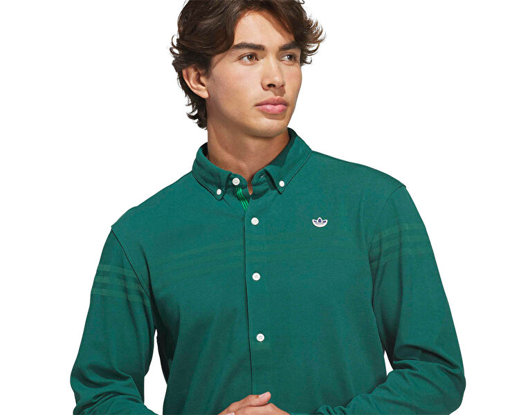 S LS Button Up
