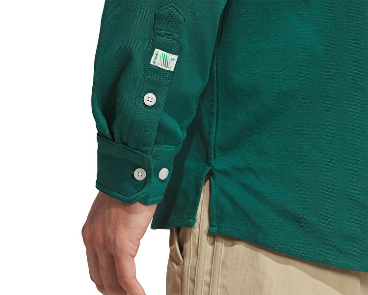 S LS Button Up