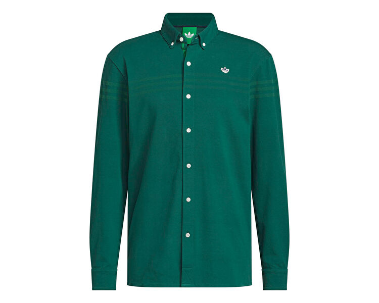 S LS Button Up