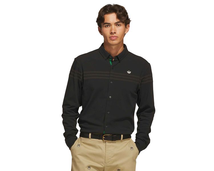 S LS Button Up