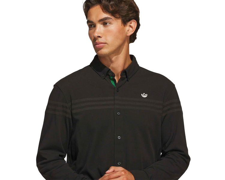 S LS Button Up