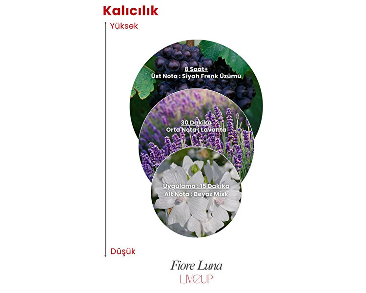LIVEUP FIORE LUNA EDP KADIN PARFUMU 100 ML