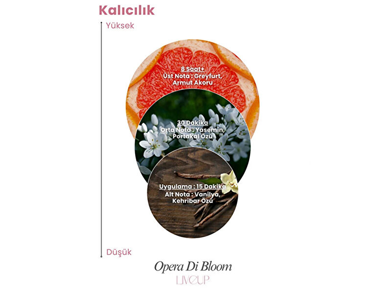 LIVEUP OPERA DI BLOOM EDP KADIN PARFUMU 100 ML
