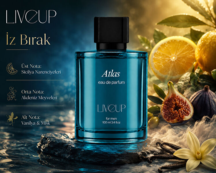 LIVEUP ATLAS EDP ERKEK PARFUMU 100 ML