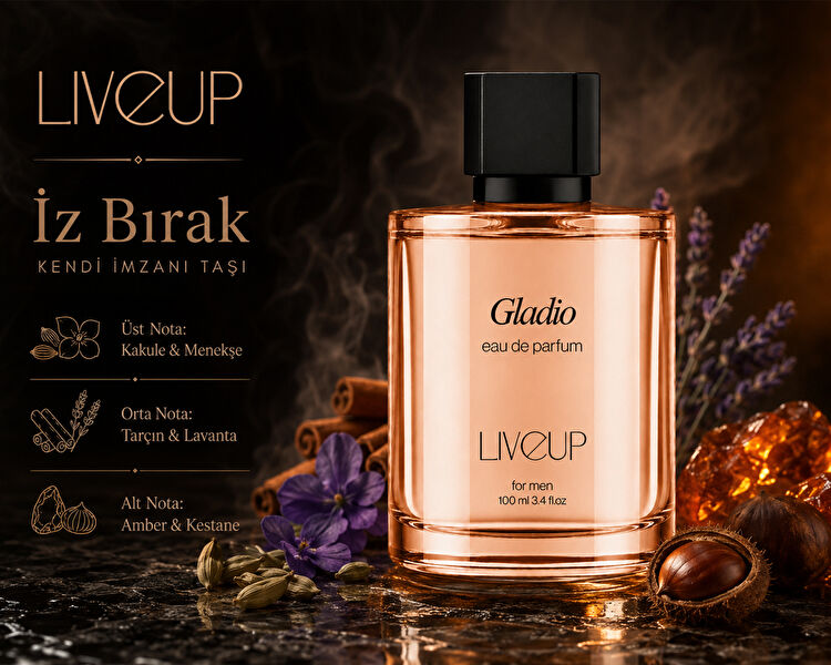 LIVEUP GLADIO EDP ERKEK PARFUMU 100 ML