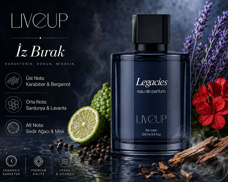 LIVEUP LEGACIES EDP ERKEK PARFUMU 100 ML