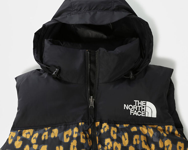 The North Face Kadın W Printed 1996 Retro Nuptse Vest Siyah