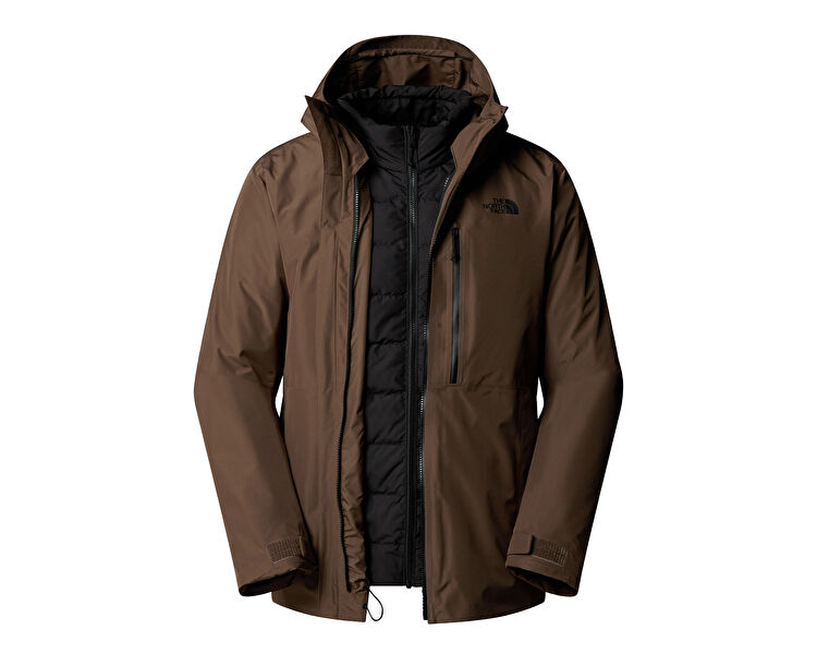 THE NORTH FACE ブラウン　Mサイズ　ジャケット THE NORTH FACE Erkek M NORTH TABLE DOWN TRICLIMATE JACKET