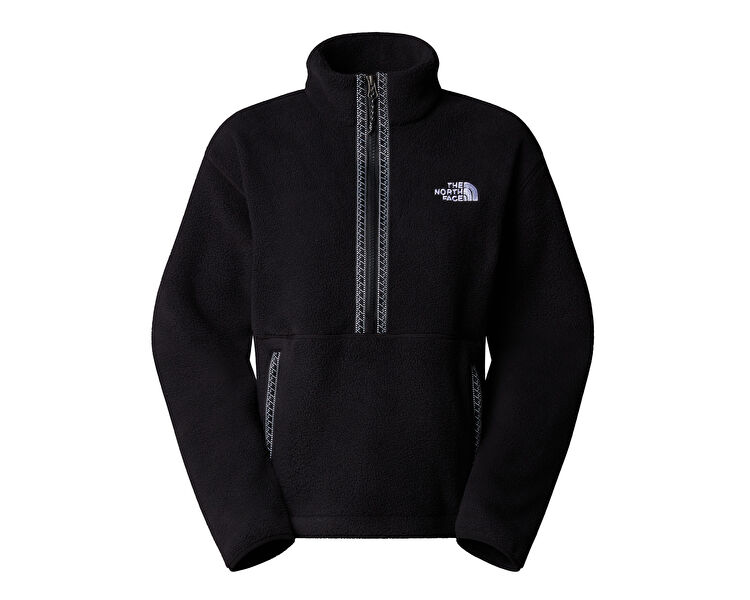 THE NORTH FACE Kadın W TNF FLEESKI 1/4 ZIP PO Siyah NF0A88Z3KX71