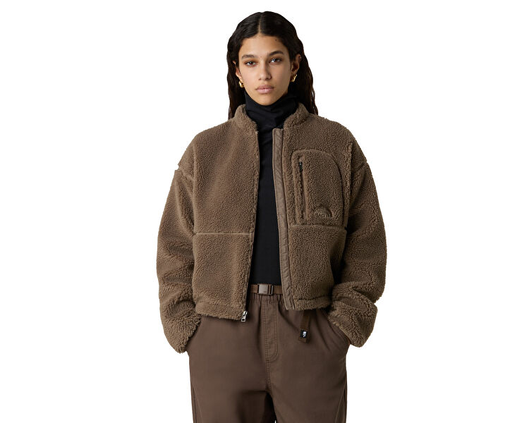 エーディーアール Wool pile Reversible Knit NIKE Kadın W NSW STREET SHERPA JKT Kahverengi HV2070-222 | Korayspor