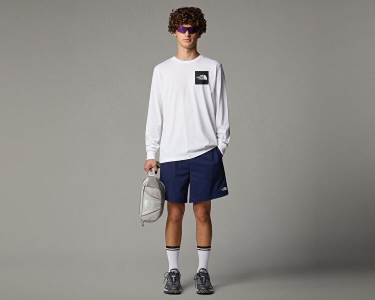 M L/S FINE TEE