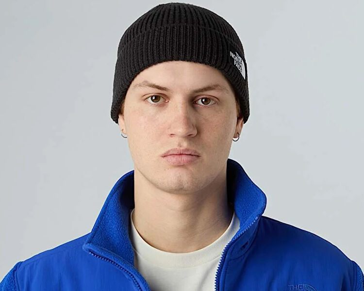 TNF LOGO BOX CUFFED BEANIE