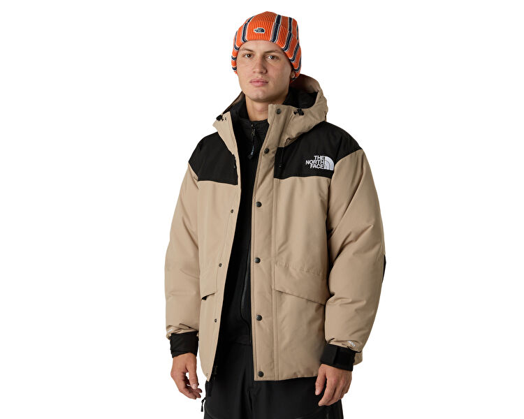 美品　THE NORTH FACE　ザ·ノース·フェイス THE NORTH FACE Erkek M MOUNTAIN DOWN JACKET Gri NF0A8D1VDHO1