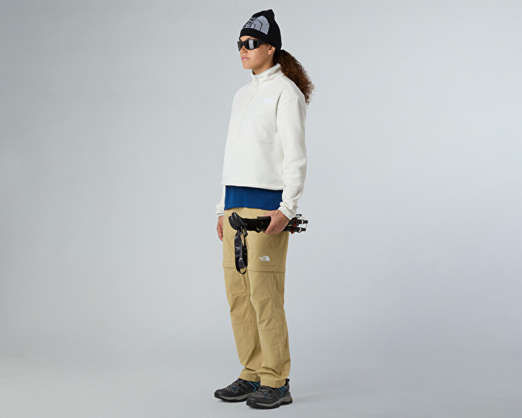 W GLACIER FLEECE 1/2 ZIP SHORT JACKET