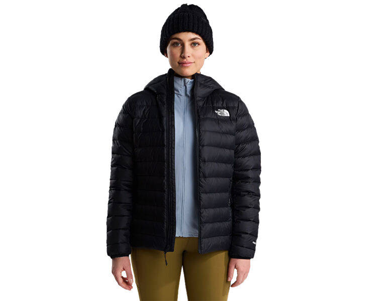 W CLASSIC DOWN HOODED JACKET