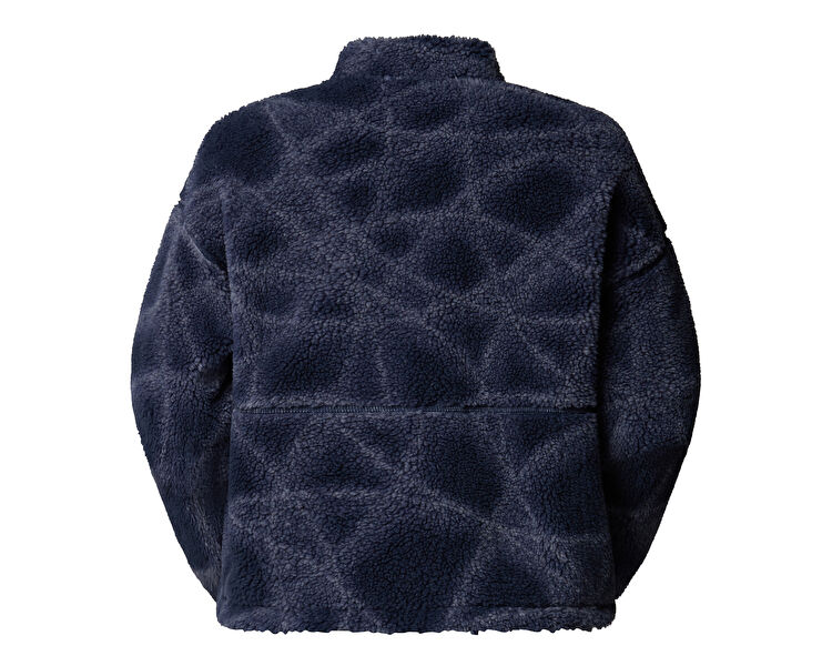 THE NORTH FACE Kadın W EXTREME PILE FZ JACKET 2 -PRINT Lacivert
