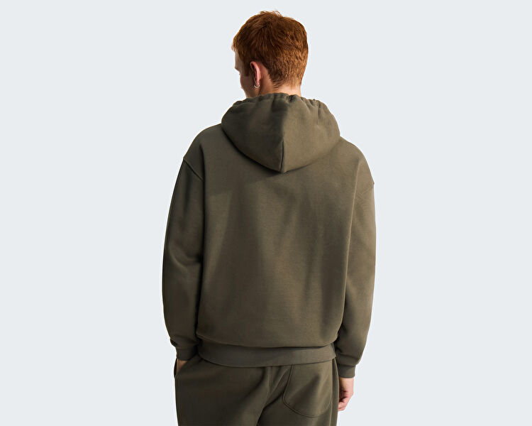 M TNF RED BOX HOODIE