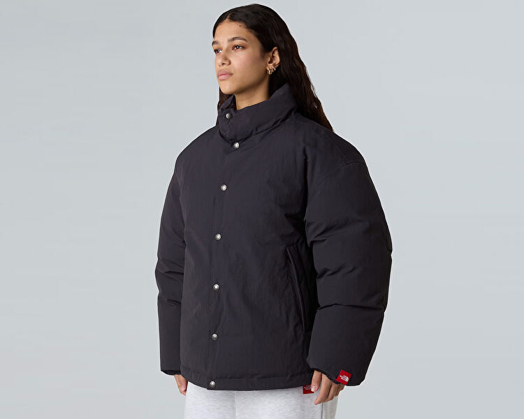 M TNF RED BOX DOWN JACKET