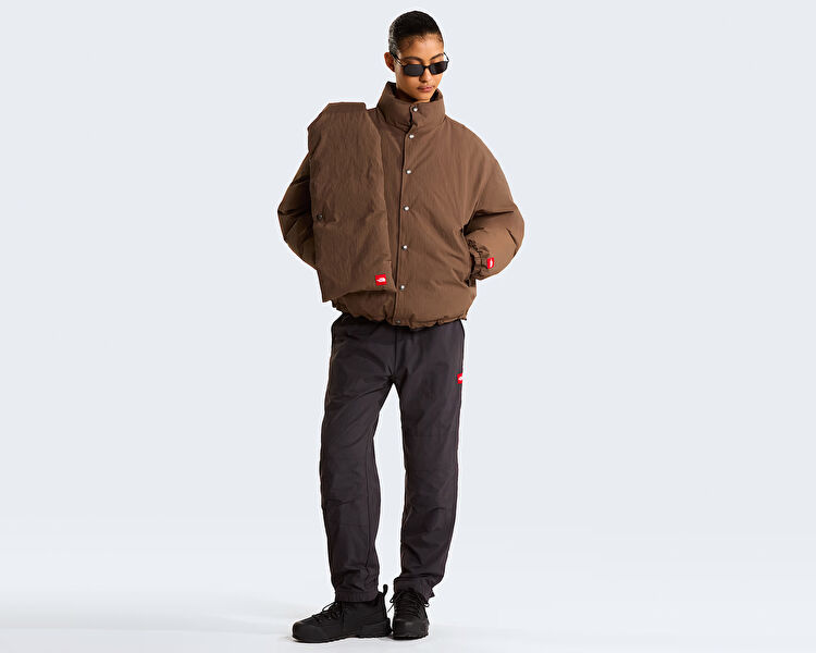 M TNF RED BOX DOWN JACKET