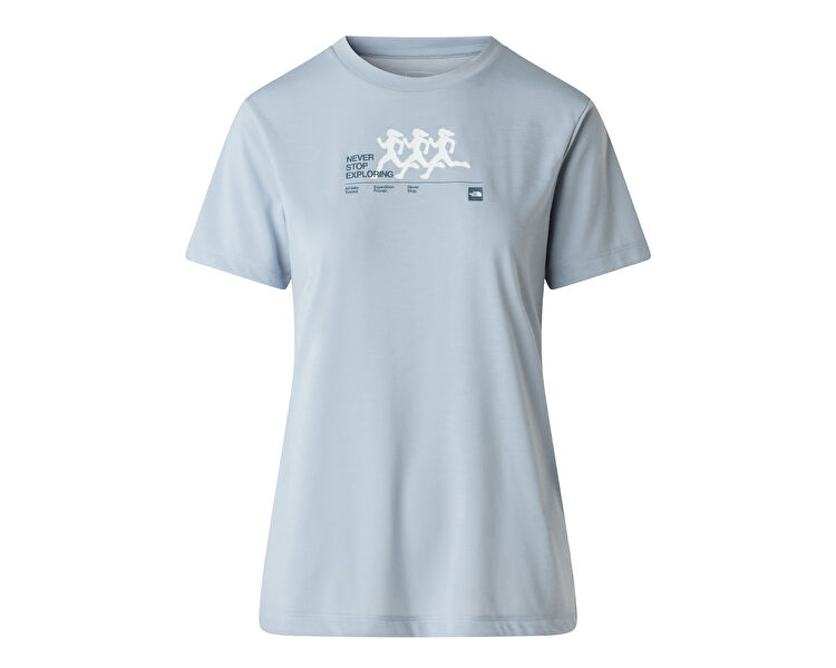 W BITMAP SILHOUETTE SHORT SLEEVES TEE-GR