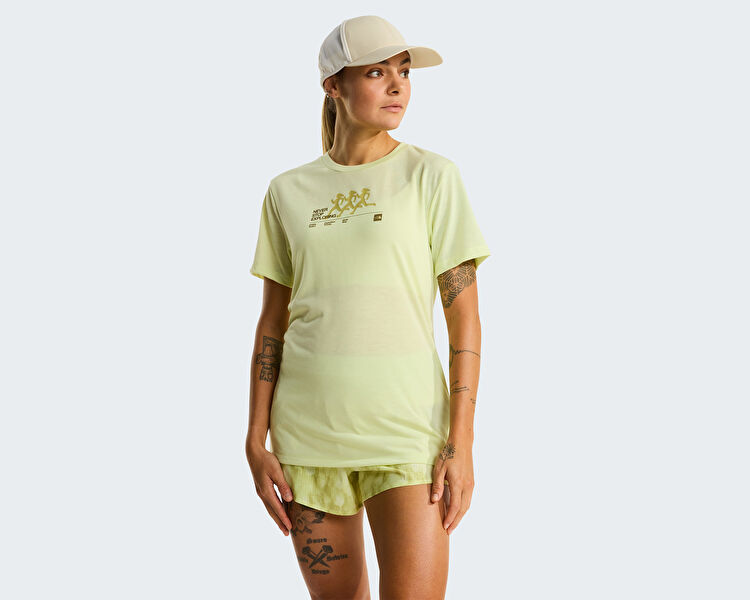 W BITMAP SILHOUETTE SHORT SLEEVES TEE-GR