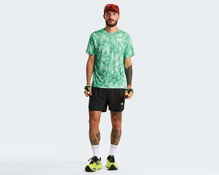 THE NORTH FACE Erkek M LIGHTBRIGHT 2IN1 SHORT 5IN Siyah