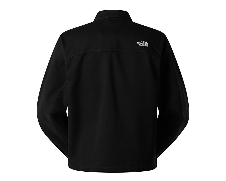 THE NORTH FACE Erkek M TWILL COLLARED JACKET Siyah NF0A8G99JK31