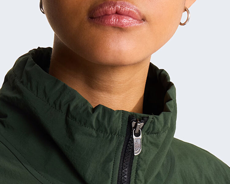 M TNF RED BOX NYLON FLEECE LINED JACKET