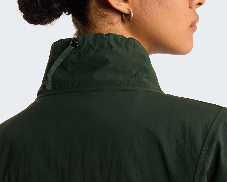 M TNF RED BOX NYLON FLEECE LINED JACKET