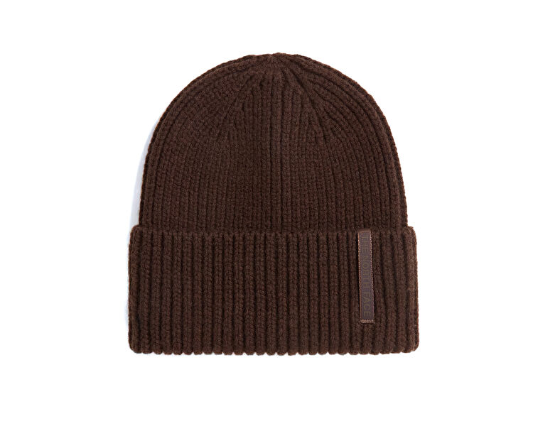 WOOL BLEND BEANIE