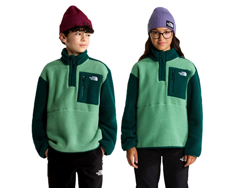 TEEN YUMIORI 1/4 ZIP JACKET