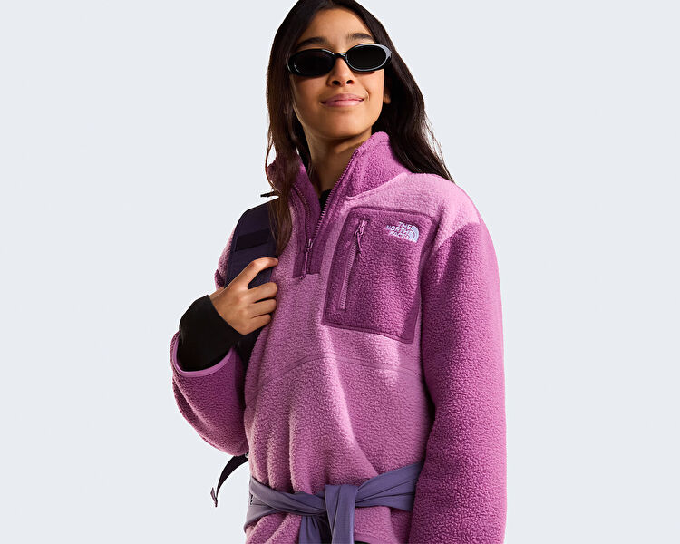 TEEN YUMIORI 1/4 ZIP JACKET