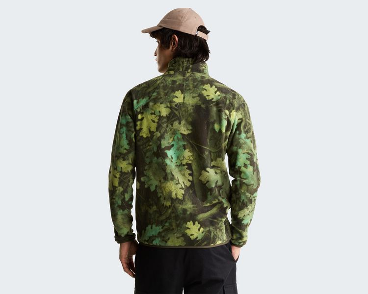 M NOVELTY LOGO GLACIER 1/4 ZIP - PRINT