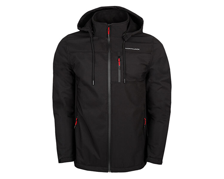 Northjack Erkek Alaska Softshell Mont Siyah NJ1001-001