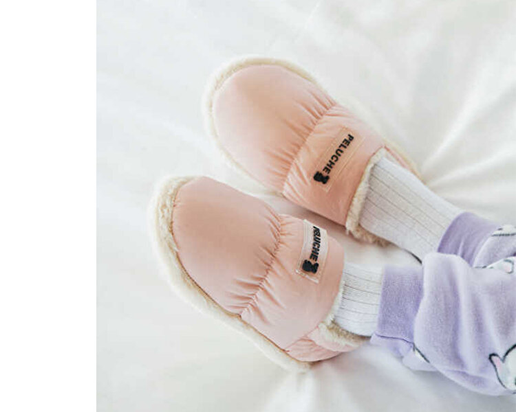 Pink Parachute Child Slipper
