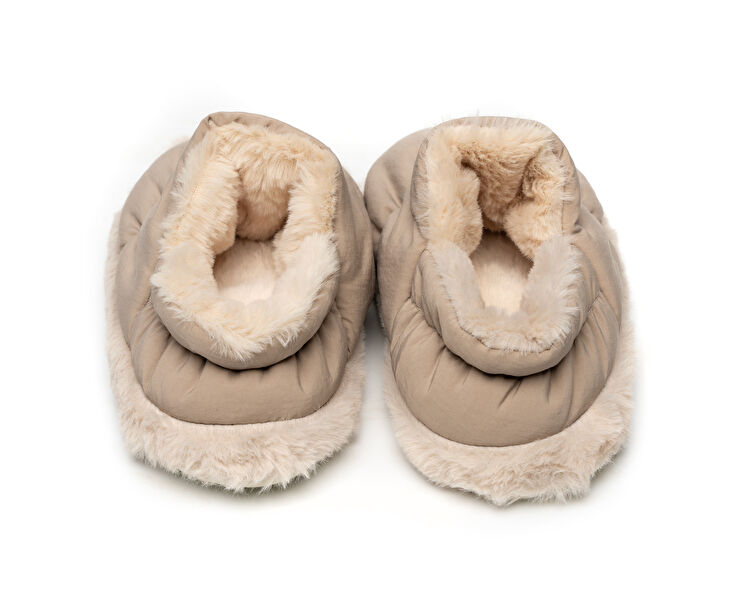 Beige Parachute Women Slipper