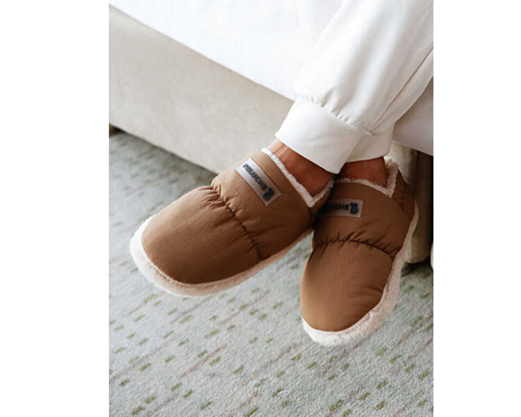 Brown Parachute Women Slipper