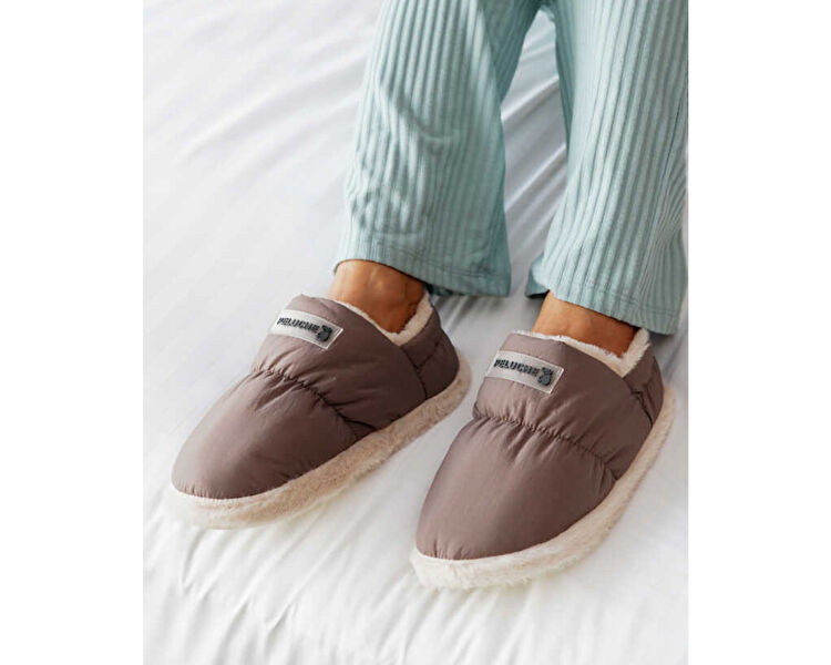 Dark Plum Parachute Women Slipper