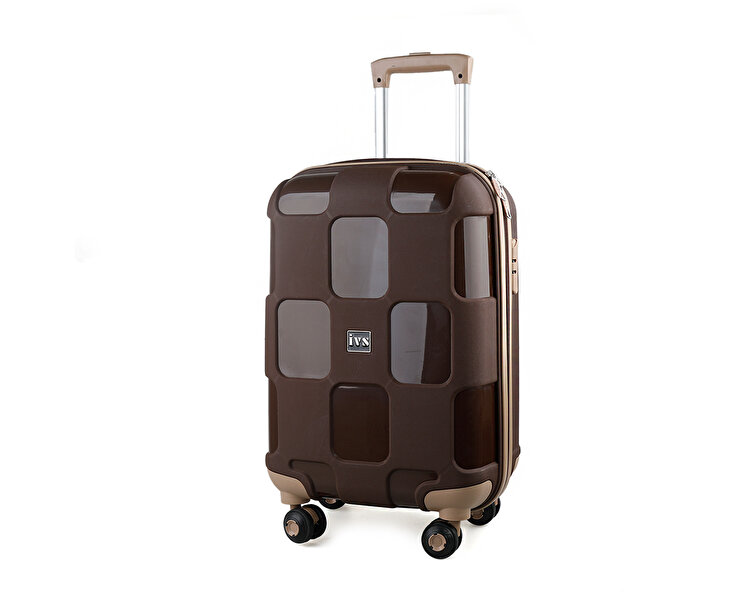 KAHVERENGI SUTLU KAHVERENGI VALIZ ORTA BOY