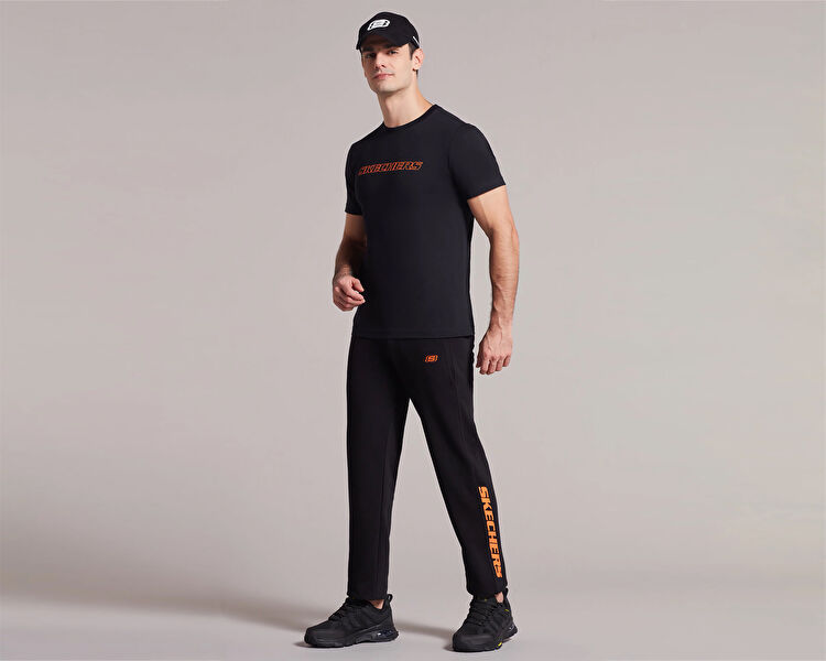 M Lw Fleece Color Block Regular Sweatpant