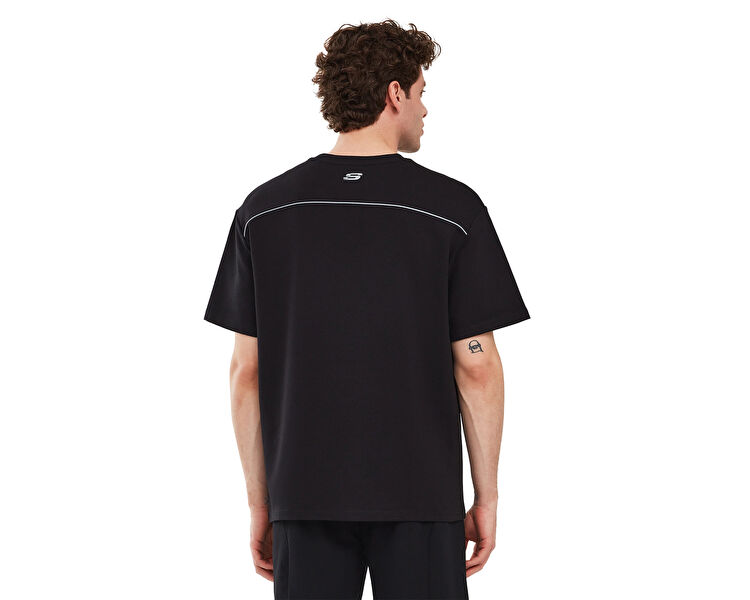 M GRAPHIC TEE REFLECT LOGO OVERSIZE T-SHIRT